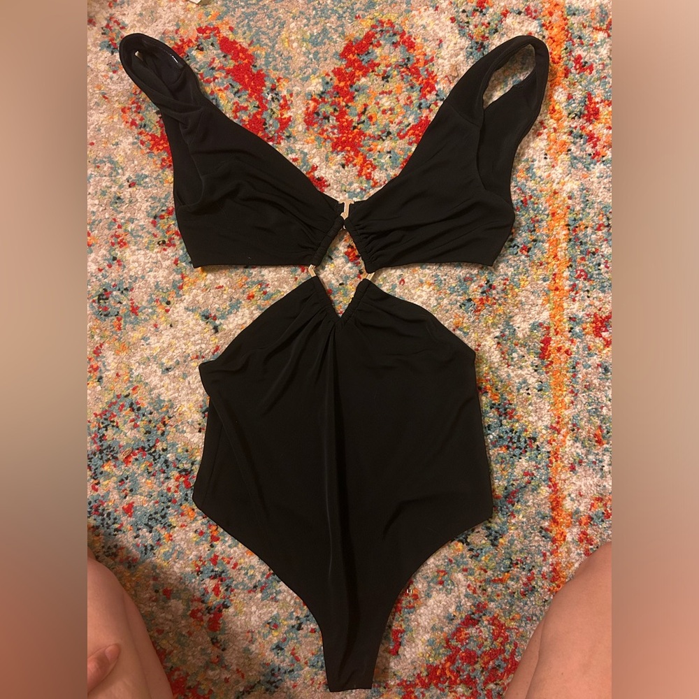 H:ours Sexy black bodysuit